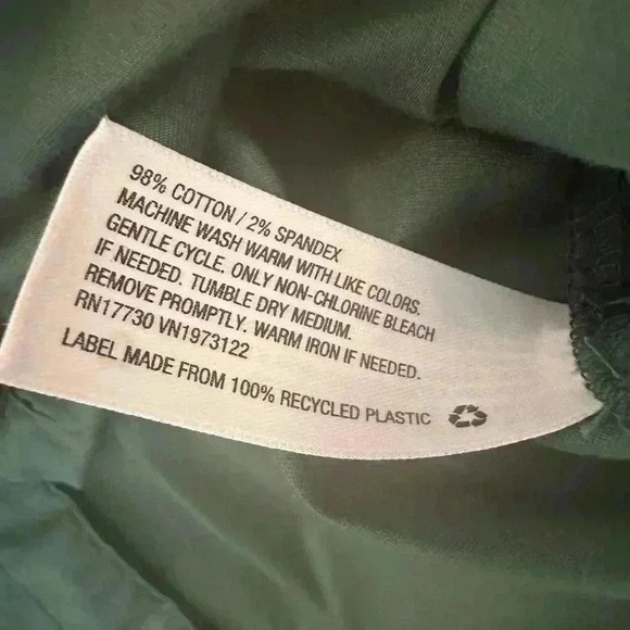 A New Day, Target, Women’s Oversized Forest Green Button Down, Size Small. - Picture 3 of 4